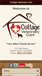 Mobile Screenshot of cottageveterinarycare.com